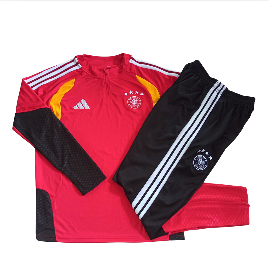 Survêtement Enfant Allemagne rouge Coupe du Monde 2026