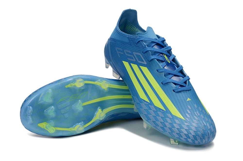 Crampons Adidas F50 bleu royal