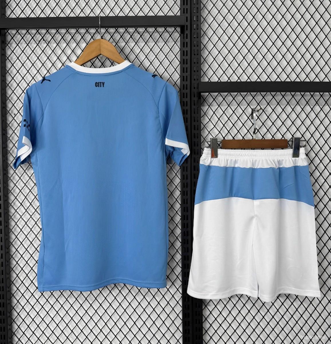 Kit enfant Manchester City Domicile 2025/2026