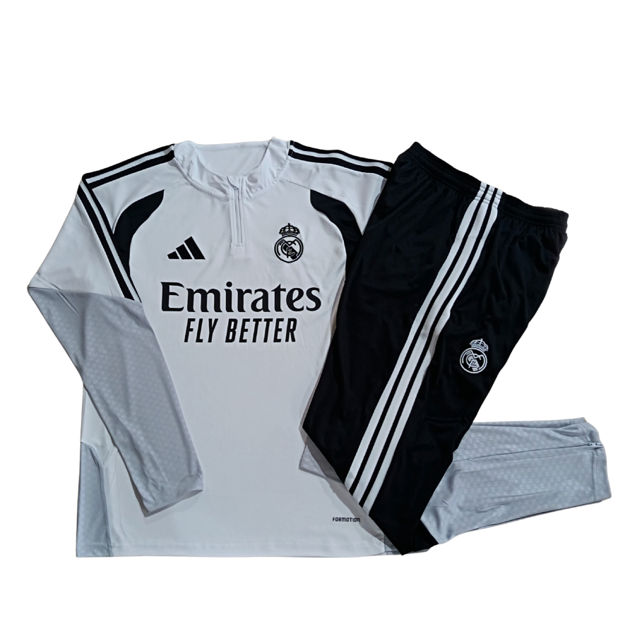 Survêtement Enfant Real Madrid blanc 2026
