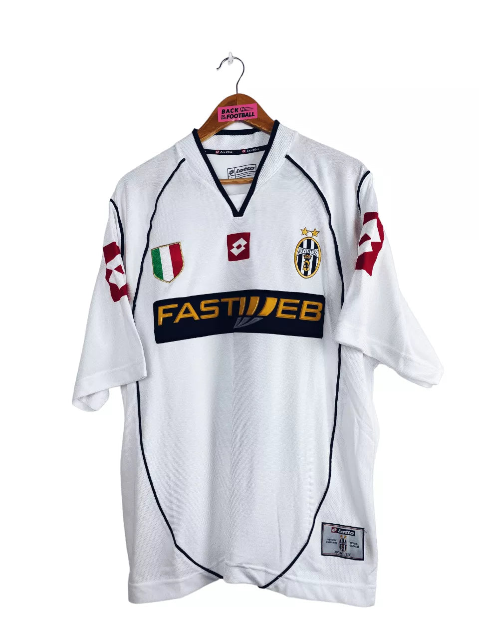 Retro de visitante de la Juventus 2001/2002