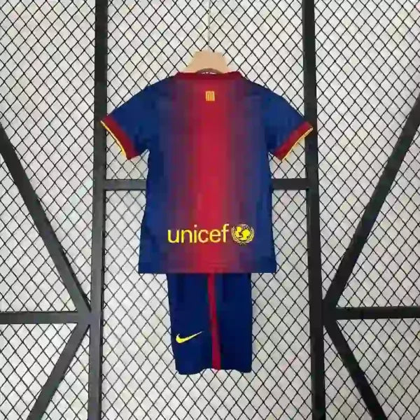 Kit Enfant FC Barcelone Domicile Retro 2012/2013