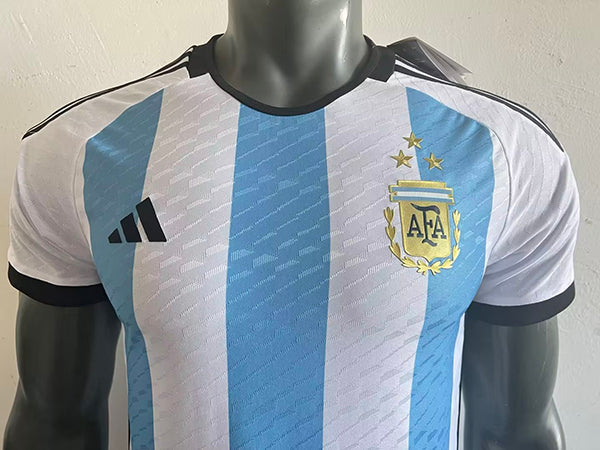 Argentine Domicile Version Joueur Retro 2022 - Vêtements de sport