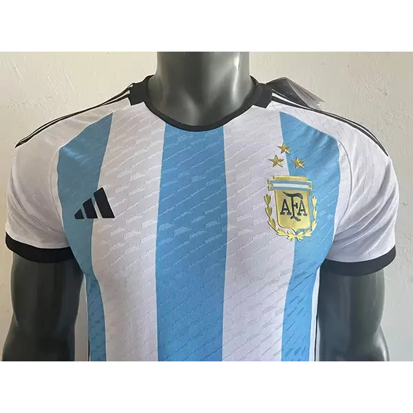 Argentine Domicile Version Joueur Retro 2022 - Vêtements de sport
