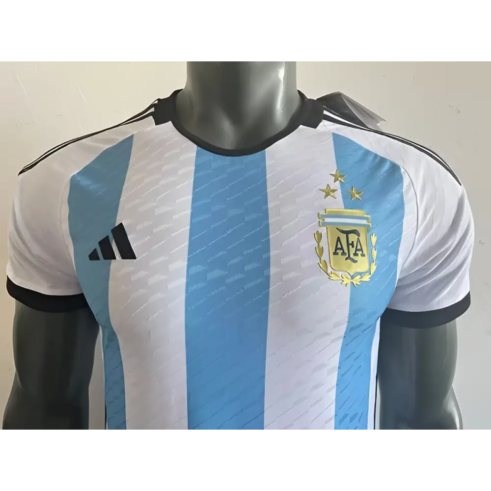 Argentine Domicile Version Joueur Retro 2022 - Vêtements de sport