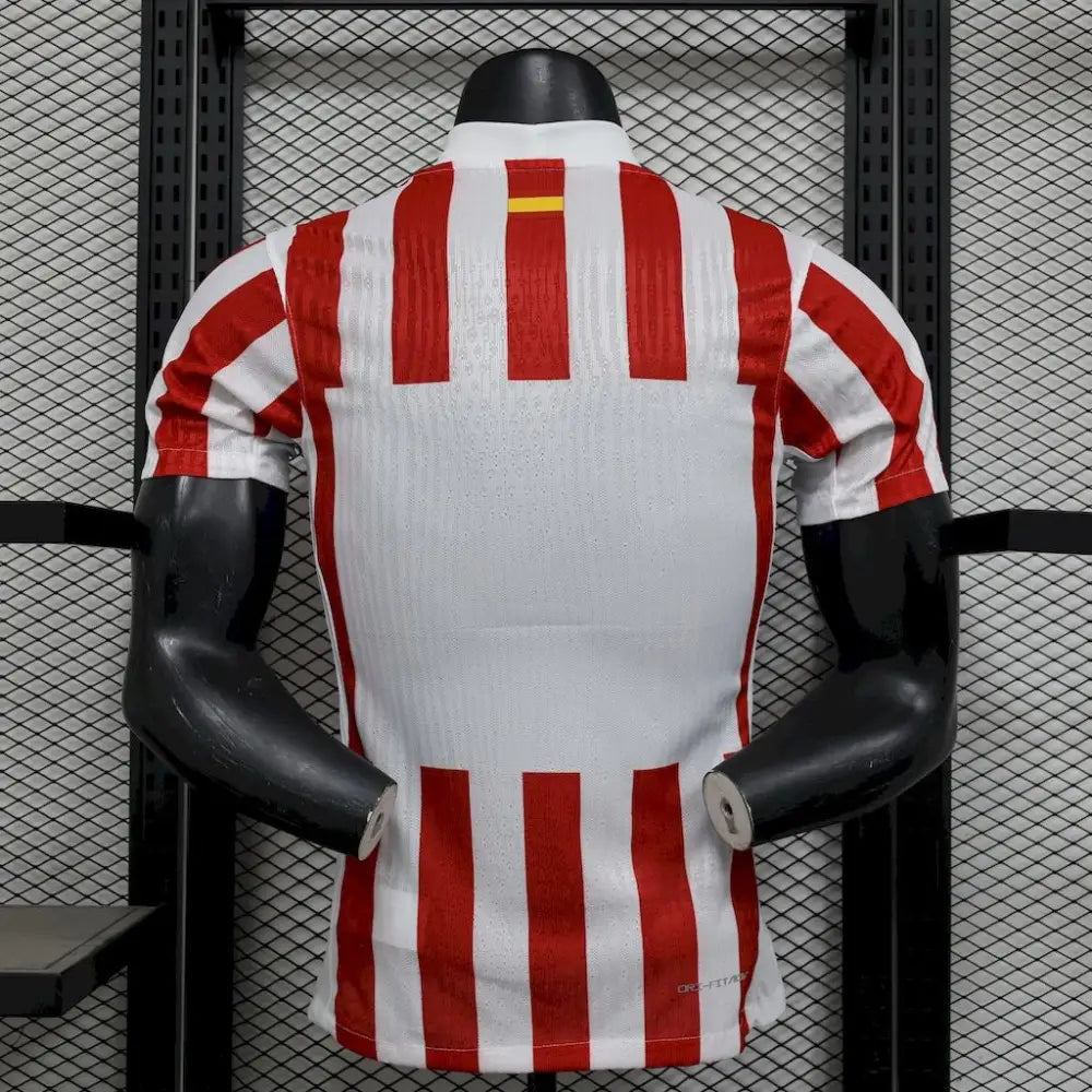 Atlético Madrid Domicile Version Joueur 2025/2026 - Vêtements de sport