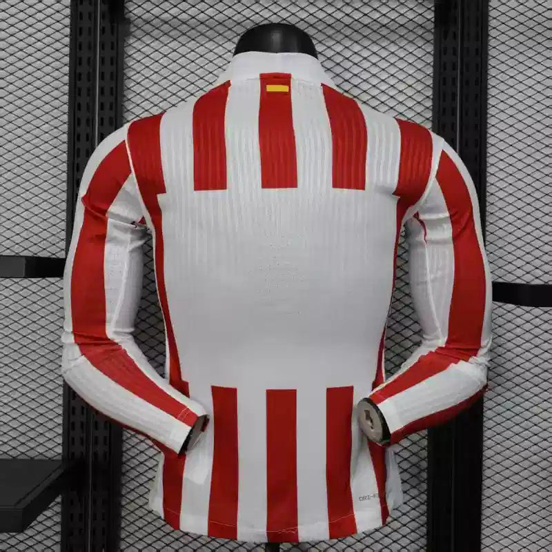 Atlético Madrid Domicile Version Joueur 2025/2026 - Vêtements de sport