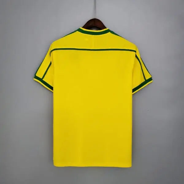 Brésil Domicile Retro 1998 - Vêtements de sport