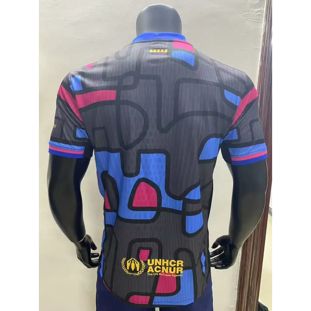 FC Barcelone Concept Noir & Rouge Version Joueur 2025/2026 - Vêtements de sport