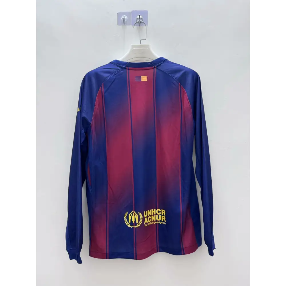 FC Barcelone Domicile manches longues 2025/2026 - Vêtements de sport