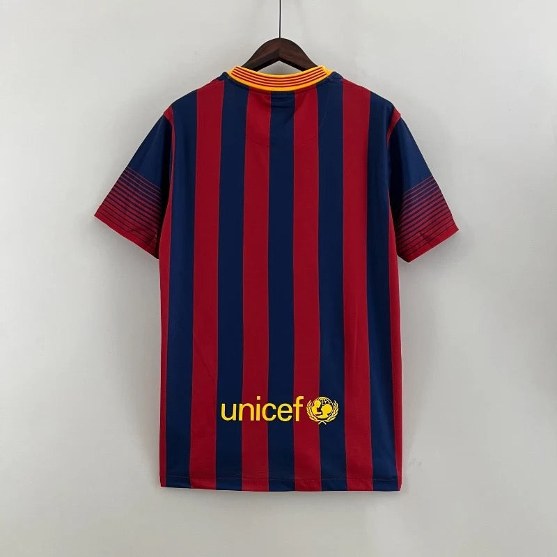 FC Barcelone Retro Domicile 2013/2014 - Vêtements de sport