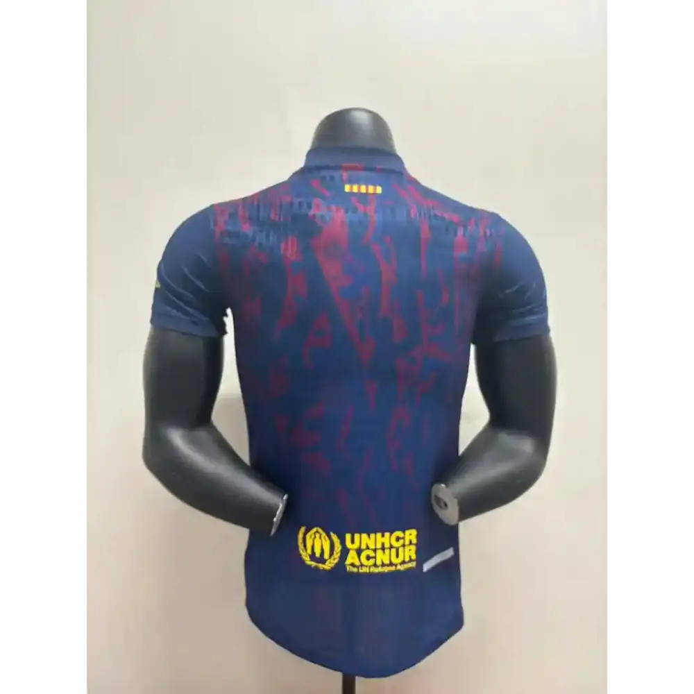 FC Barcelone Version Joueur Spécial Edition Rouge/Bleu 2025/2026 Vêtements de sport