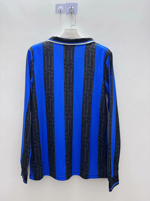 Inter Milan Domicile Manches Longues Retro 1997/1998 - Vêtements de sport