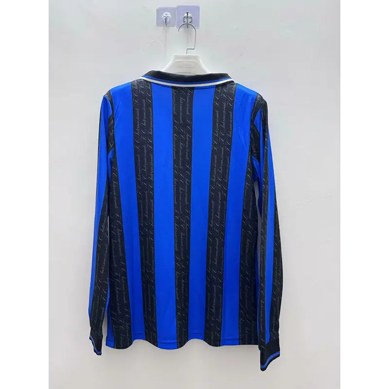 Inter Milan Domicile Manches Longues Retro 1997/1998 - Vêtements de sport