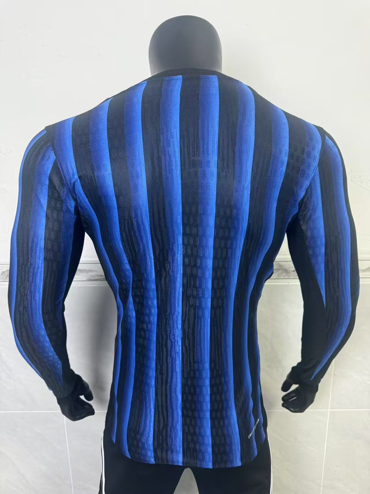 Inter Milan Domicile Version Joueur Manches Longues 2025/2026 - Vêtements de sport