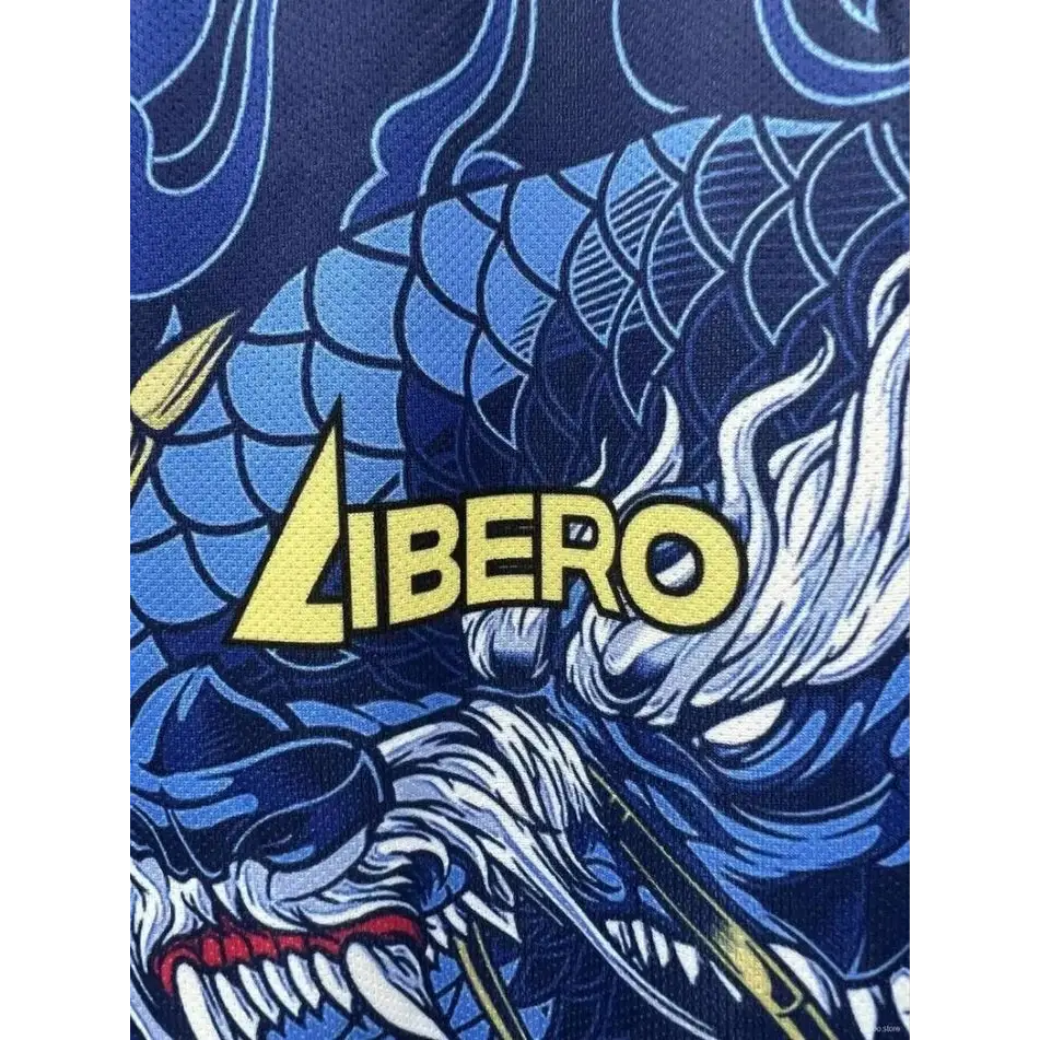 Japon Concept Dragon Blue Gold - Vêtements de sport
