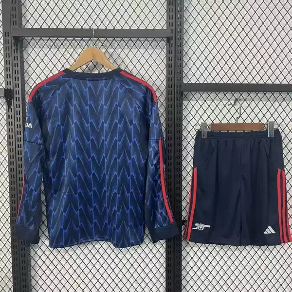 Kit enfant Arsenal Manches Longues Extérieur 2025/2026 - Vêtements de sport