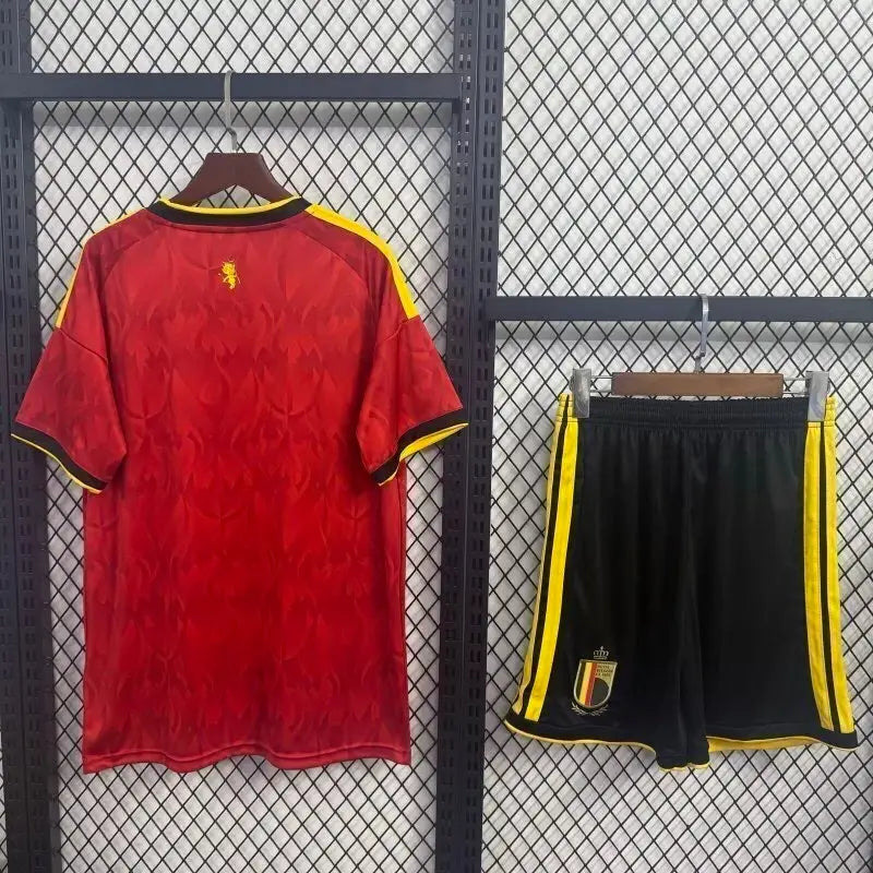 Kit enfant Belgique Domicile Coupe du Monde 2026 - Vêtements de sport
