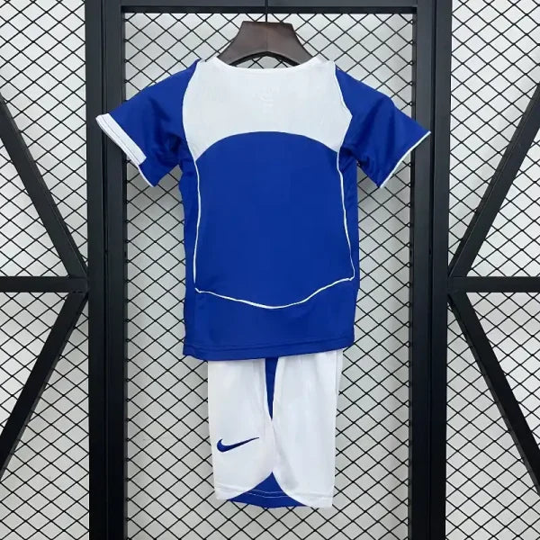 Kit Enfant Brésil Extérieur Retro 2004/2005 - Vêtements de sport