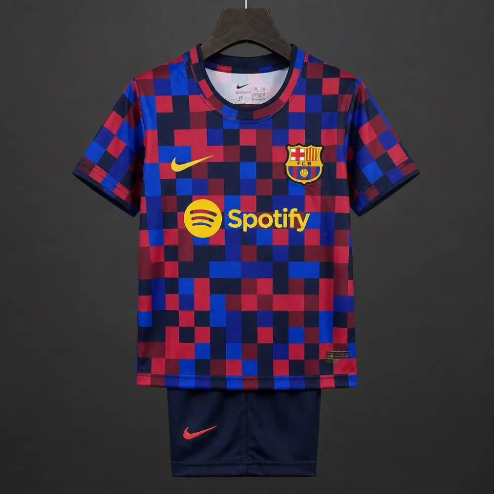 Kit Enfant FC Barcelone Pré Match 2026/2027 - Vêtements de sport