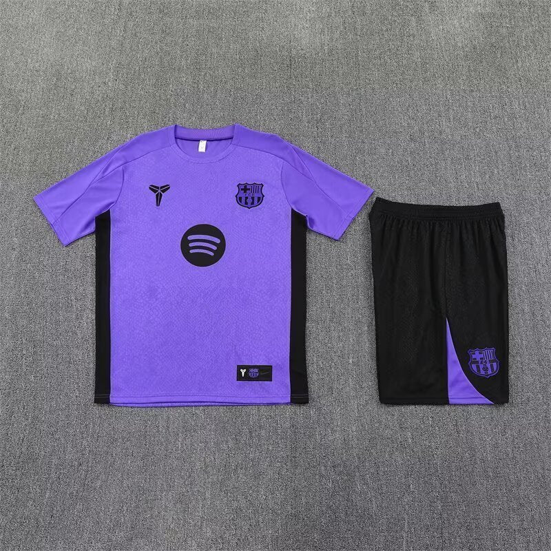 Kit Enfant FC Barcelone Violet 25/26 Vêtements de sport