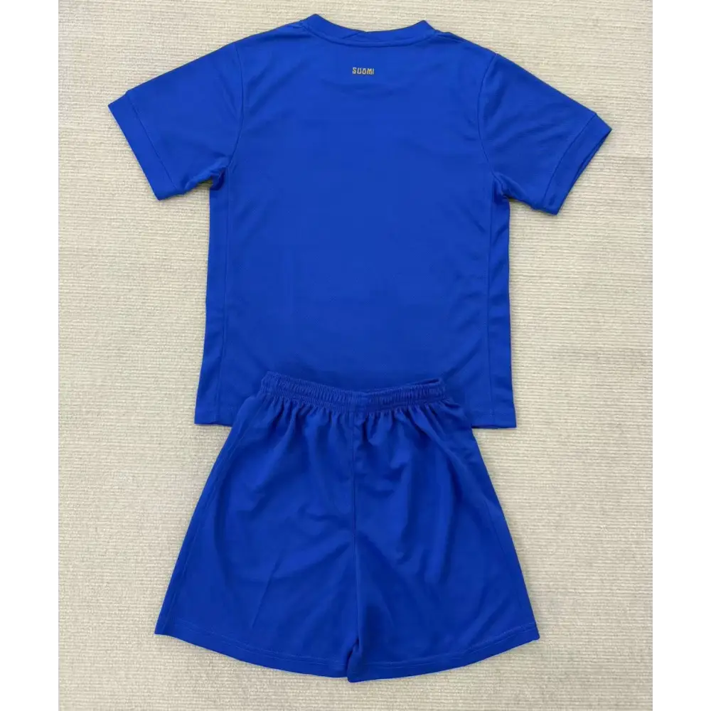 Kit enfant Finlande Extérieur 2025/2026 - Vêtements de sport