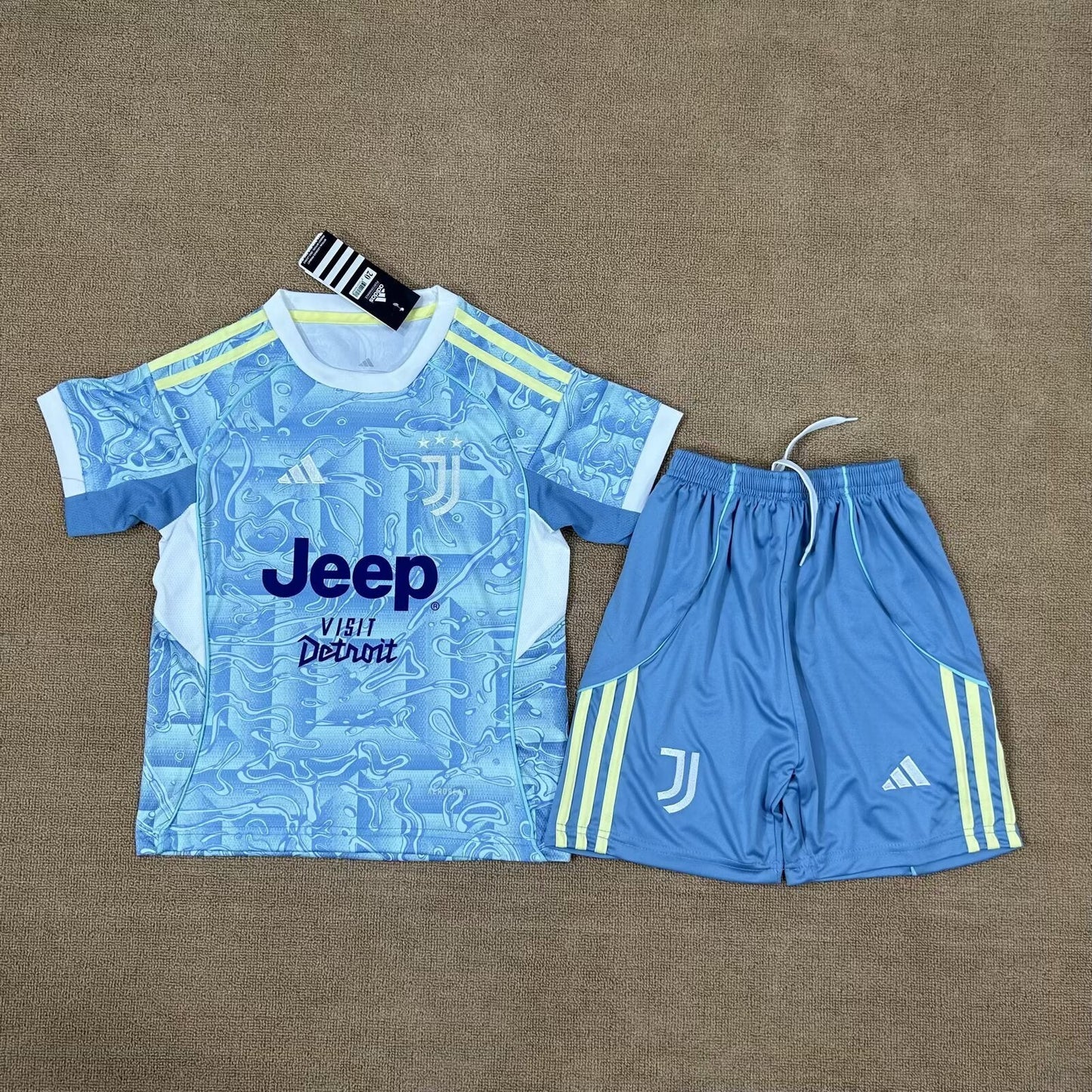 Kit Enfant Juventus Bleu 2025/2026 Vêtements de sport