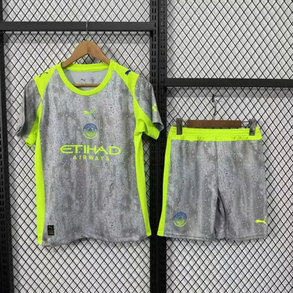 Kit enfant Manchester City 2025/2026 Vêtements de sport
