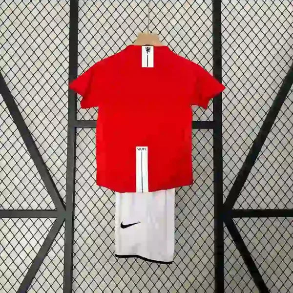 Kit Enfant Manchester United Domicile Retro 2007/2008 - Vêtements de sport