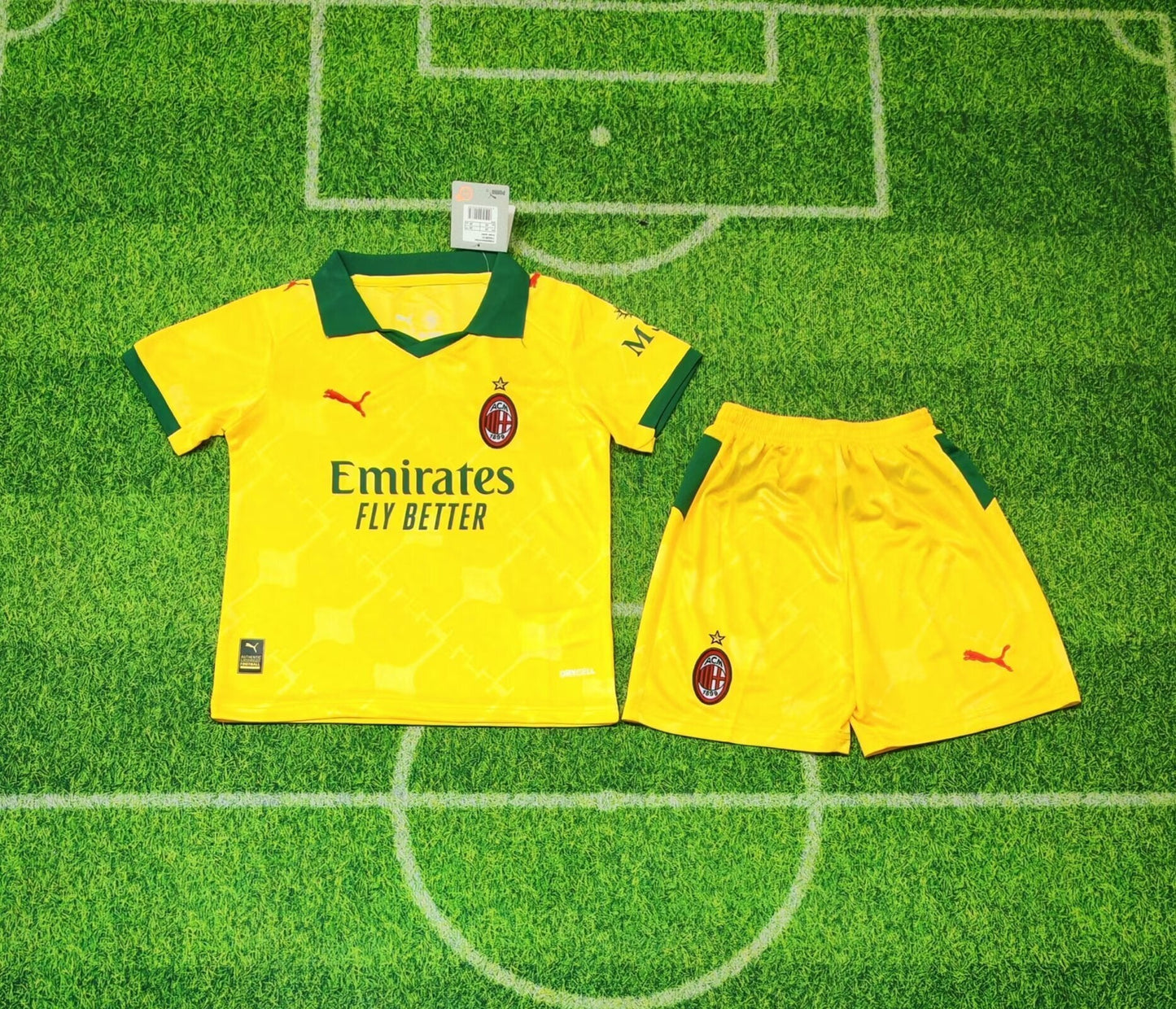 Kit enfant Milan AC Extérieur 3 2025/2026 Vêtements de sport