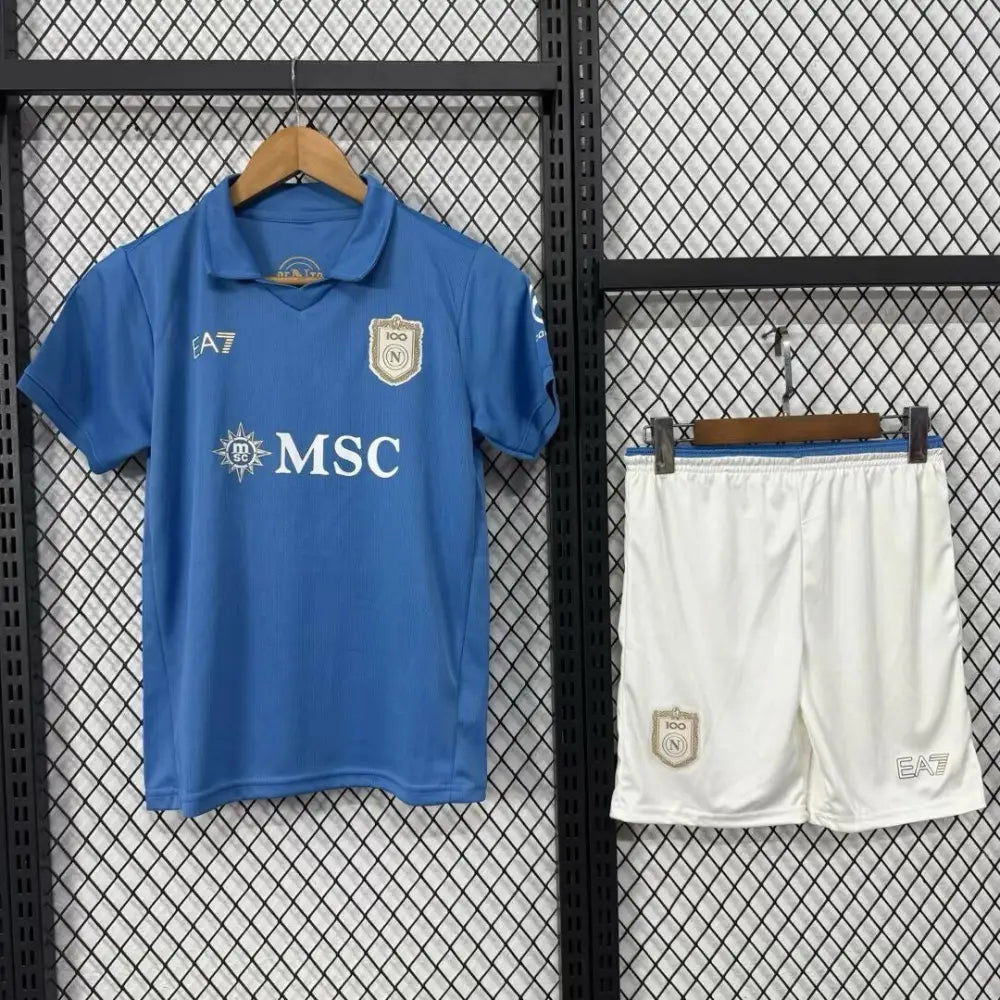 Kit enfant Naples Domicile 2026/2027 - Vêtements de sport