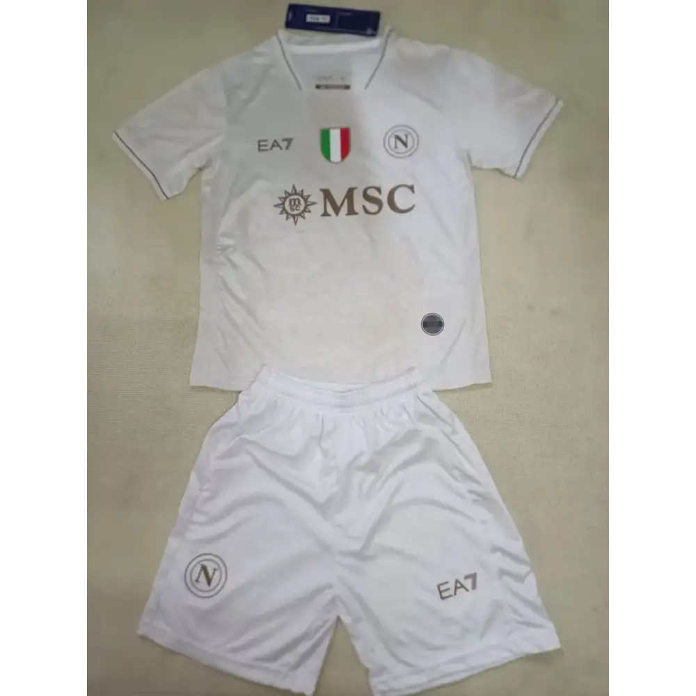 Kit enfant Naples Extérieur 2025/2026 Vêtements de sport