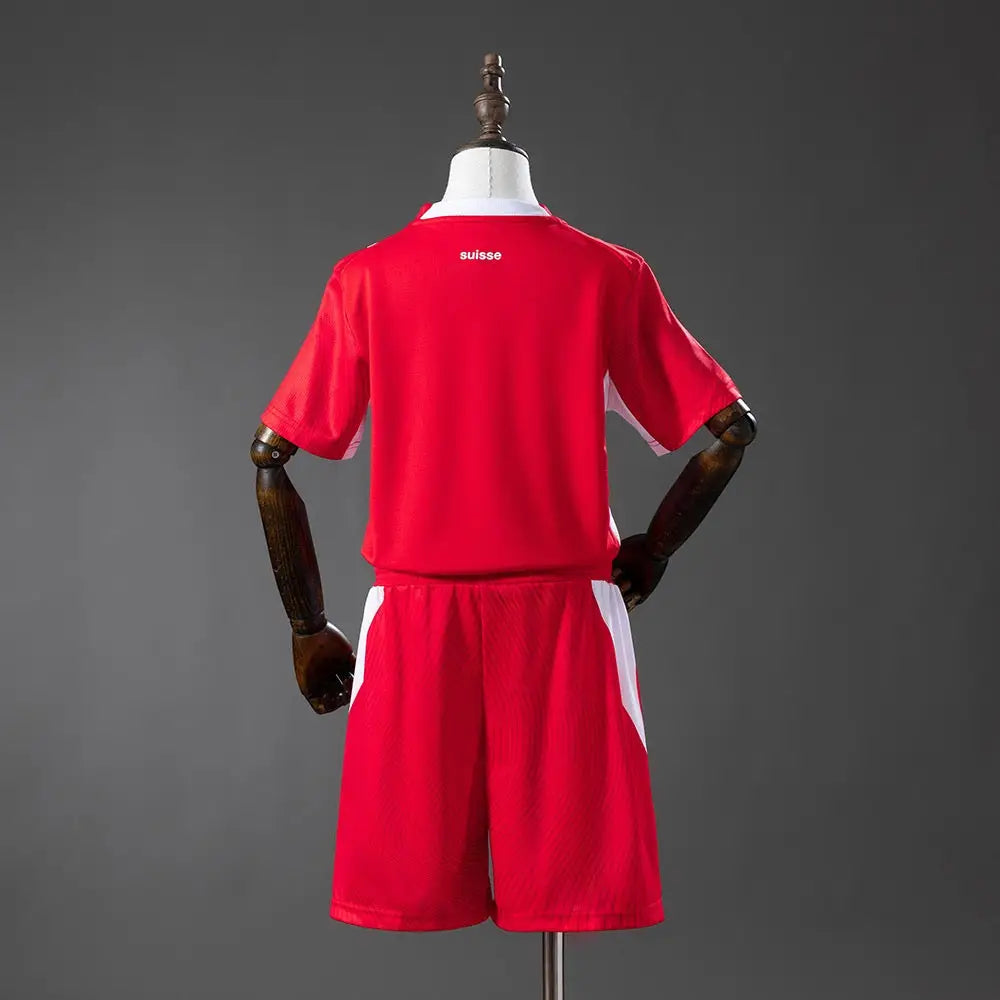 Kit enfant Suisse Coupe du Monde 2026 Domicile - Vêtements de sport