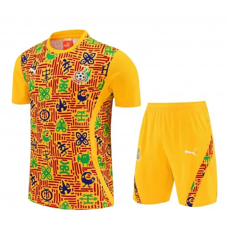 Kit Entraînement Ghana 2025/2026 Manches courtes - Vêtements de sport