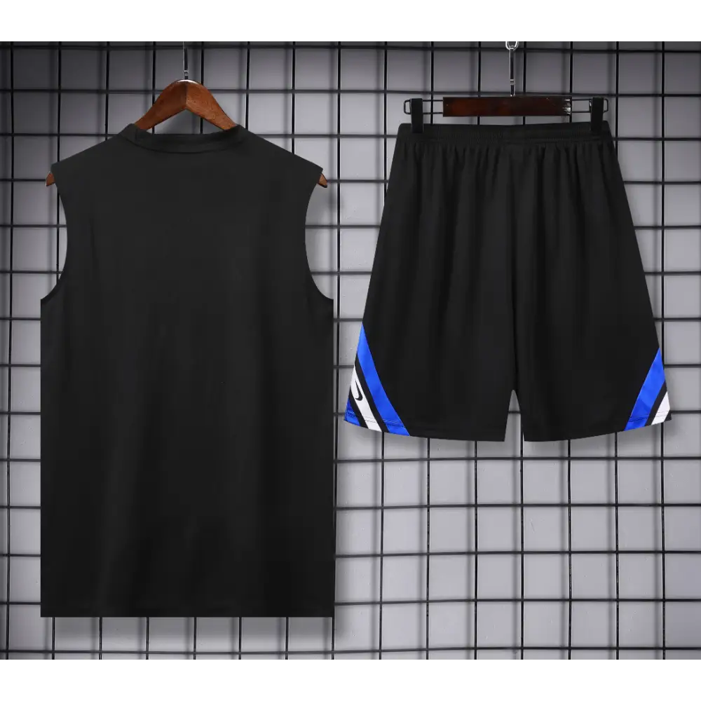 Kit Entraînement Inter Milan Noir & Bleu 2025/2026 - Vêtements de sport