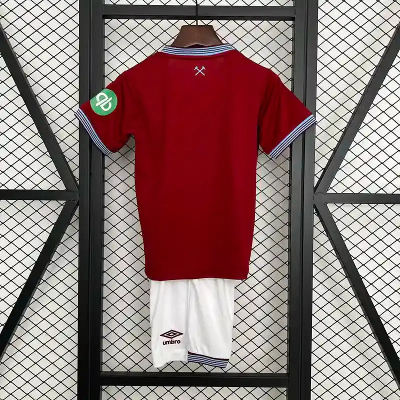 Kits enfant West Ham Domicile 2025/2026 - Vêtements de sport