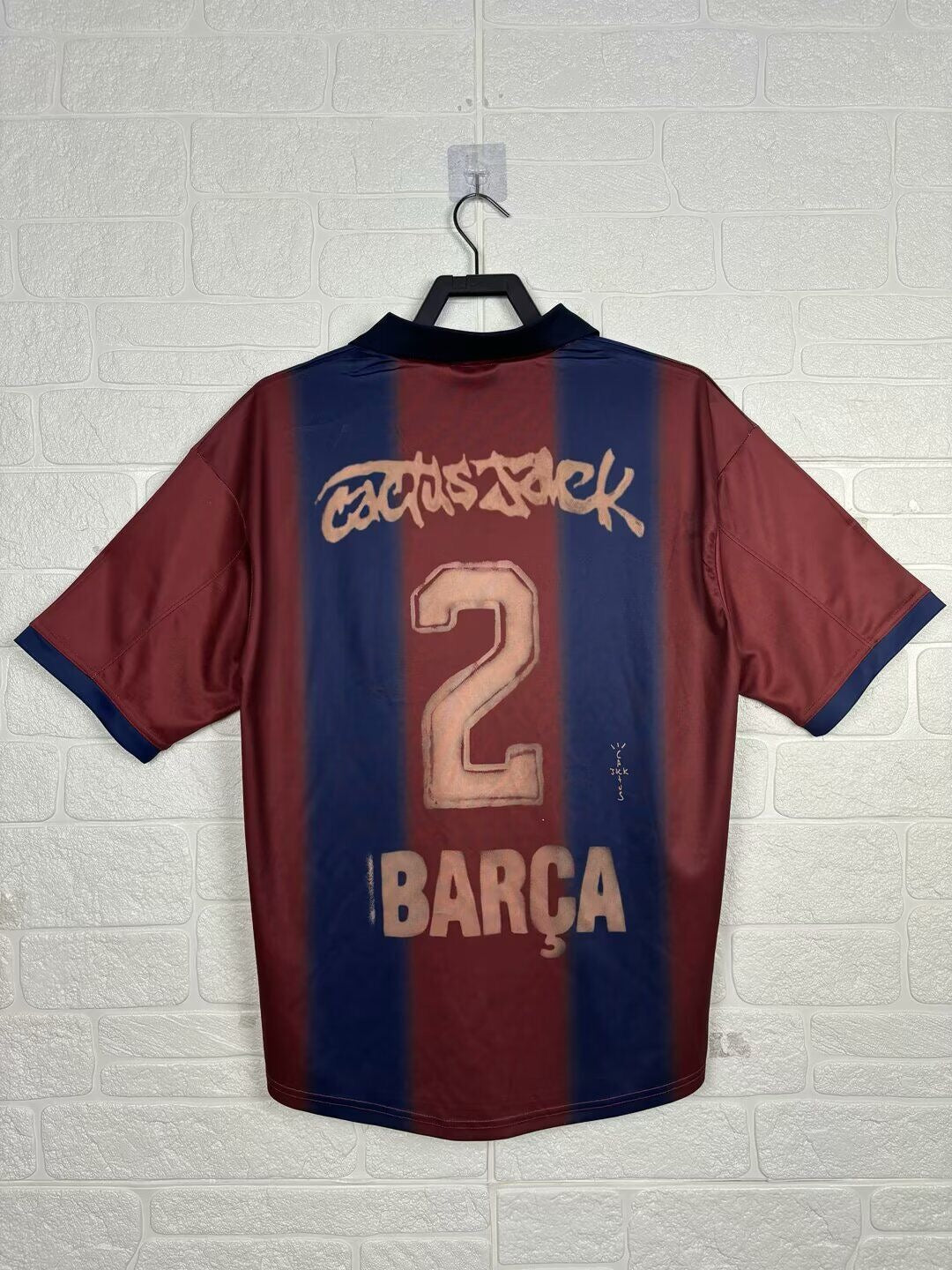 Maillot Barcelone Travis Scott retro - Vêtements de sport