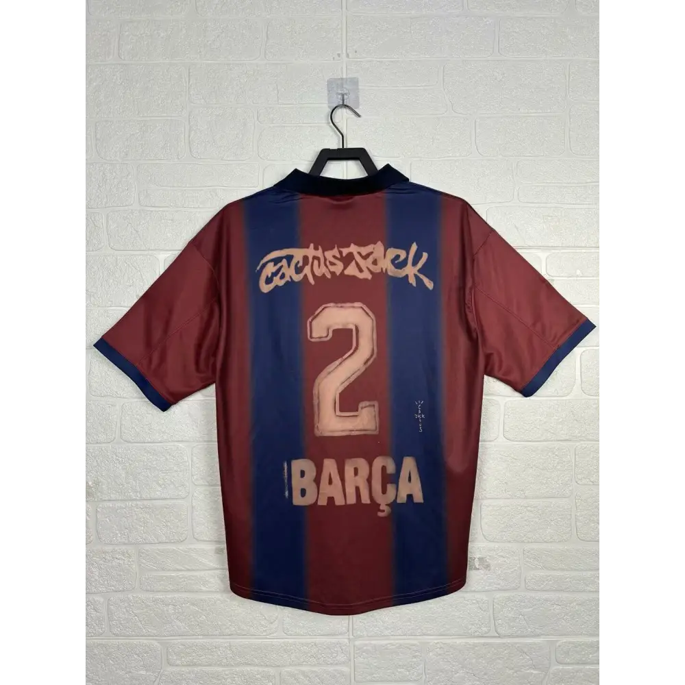 Maillot Barcelone Travis Scott retro - Vêtements de sport