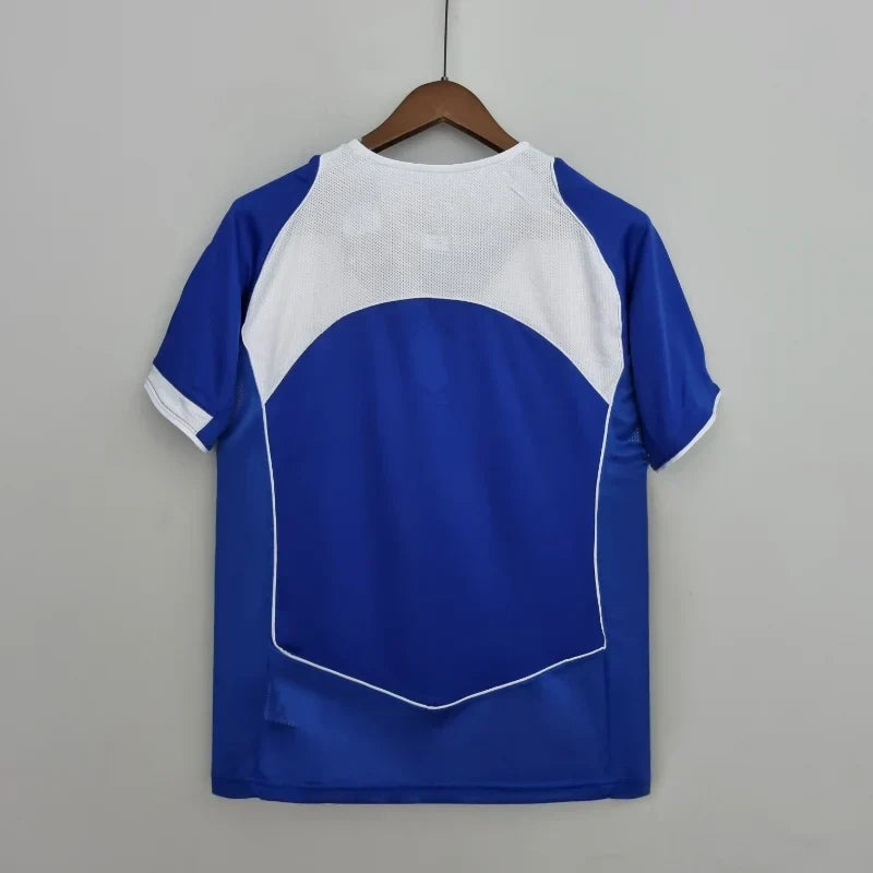Maillot Brésil Extérieur Retro 2004/2006 - Vêtements de sport