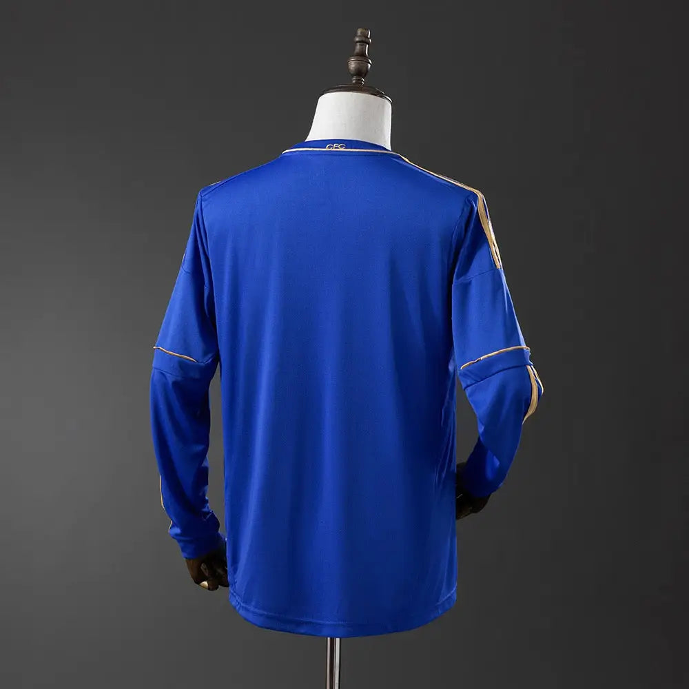 Maillot Chelsea Extérieur Retro 2013 Finale Europa Manches Longues - Vêtements de sport