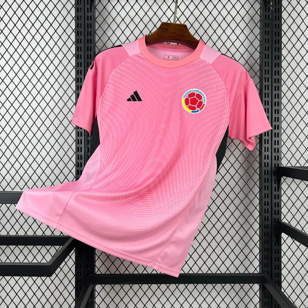 Maillot Colombie concept rose Coupe du Monde 2026 - Vêtements de sport