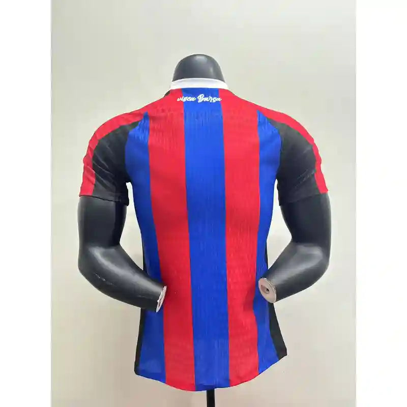 Maillot FC Barcelone Spécial Edition Bleu/Rouge Version Joueur 2025/2026 - Vêtements de sport