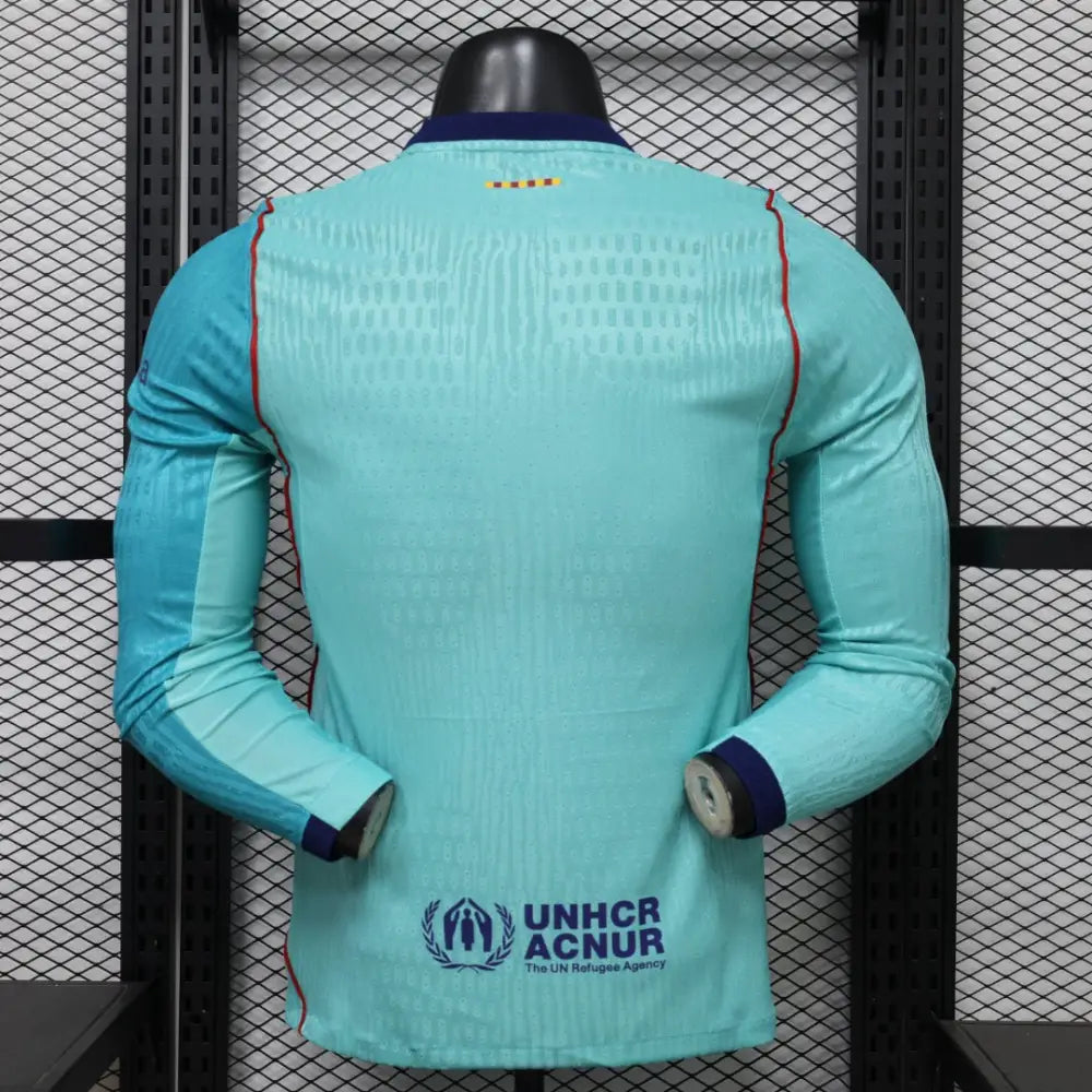 Maillot FC Barcelone Third 2026/2027 Version joueur Manches Longues - Vêtements de sport