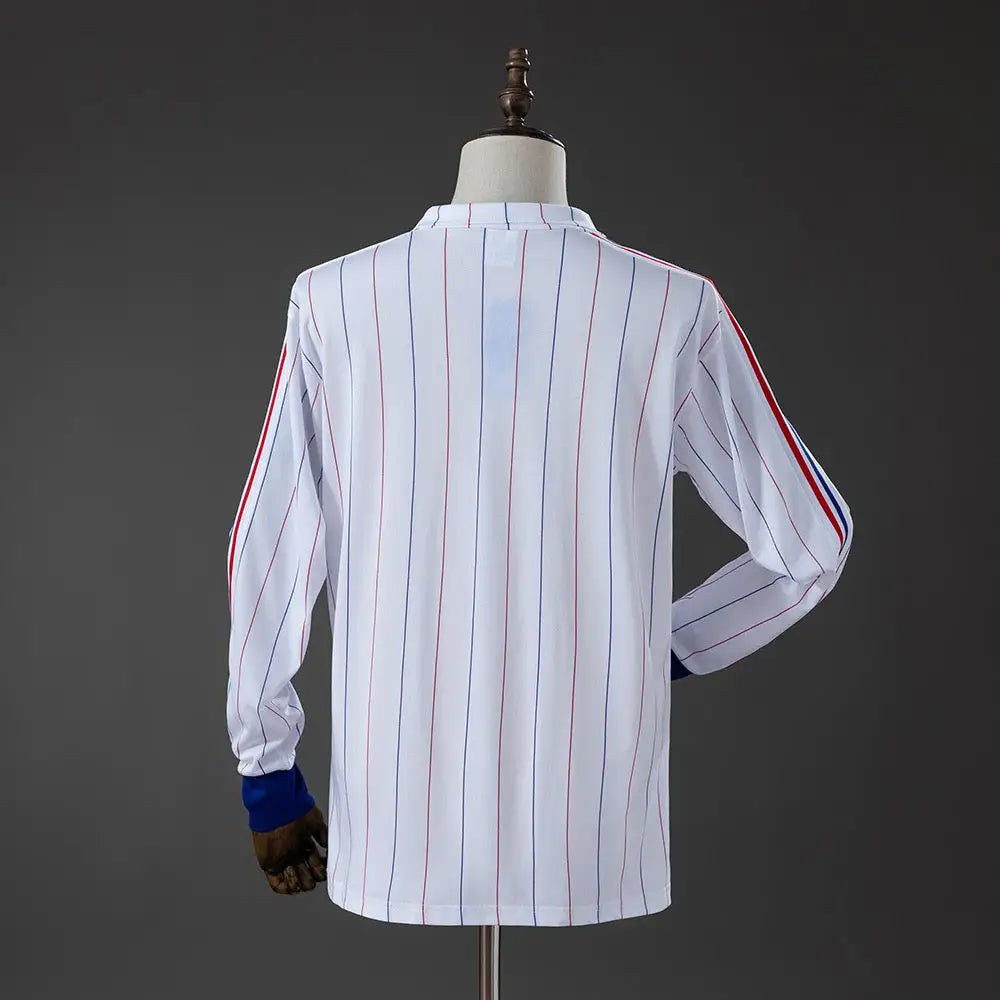 Maillot France Extérieur 1980 Manches longues - Vêtements de sport