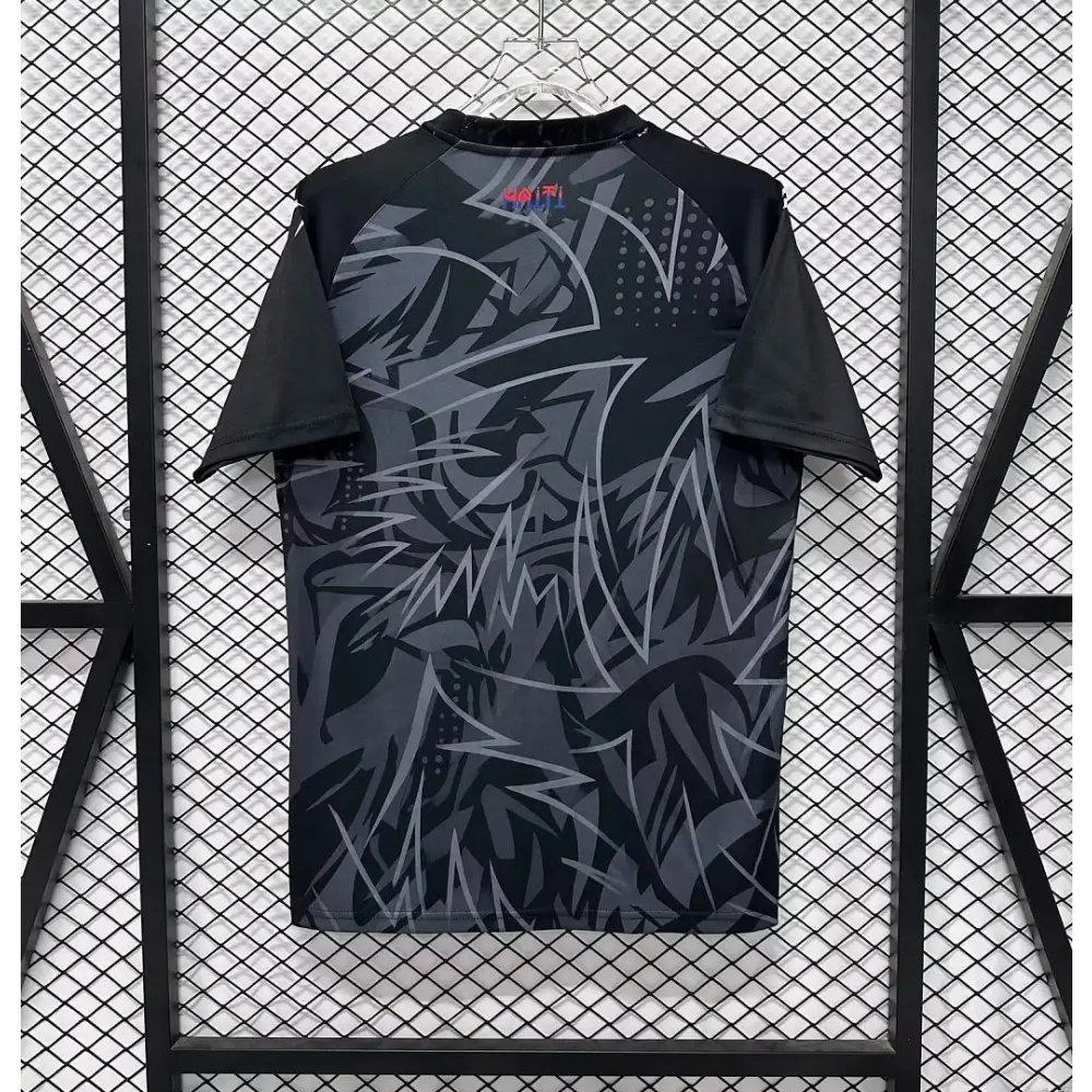 Maillot Haiti Coupe du Monde 2026 Gardien Noir - Vêtements de sport