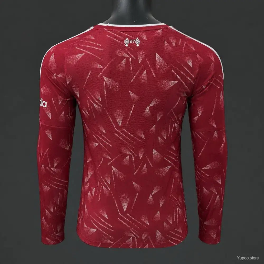 Maillot Liverpool Domicile 2026/2027 Version Joueur Manches longues - Vêtements de sport