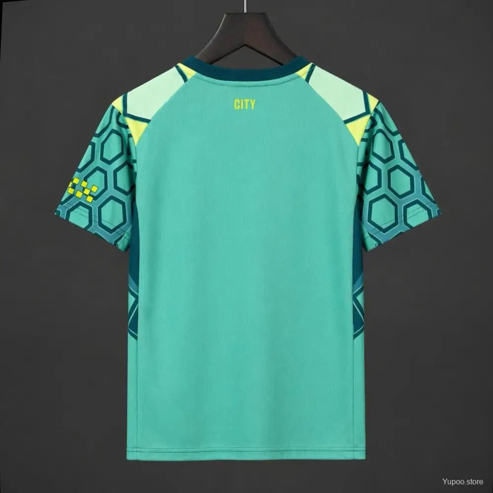 Maillot Manchester City Gardien 2026/2027 Vert - Vêtements de sport