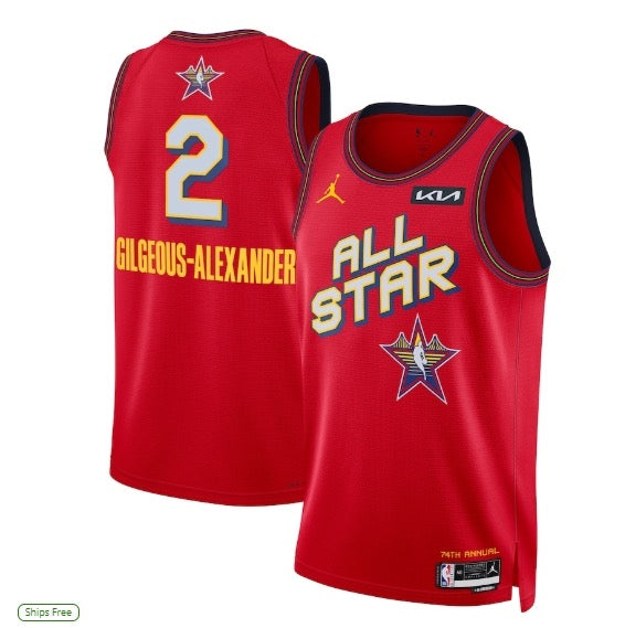 Maillot NBA All Star Shai 2024/2025 - Vêtements de sport