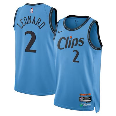 Maillot NBA Kawhi 2024/2025 - Bleu / S - Vêtements de sport