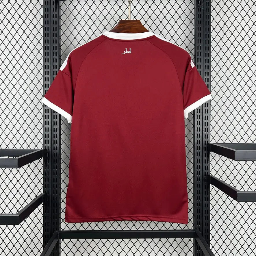 Maillot Qatar Domicile Coupe du Monde 2026 - Vêtements de sport